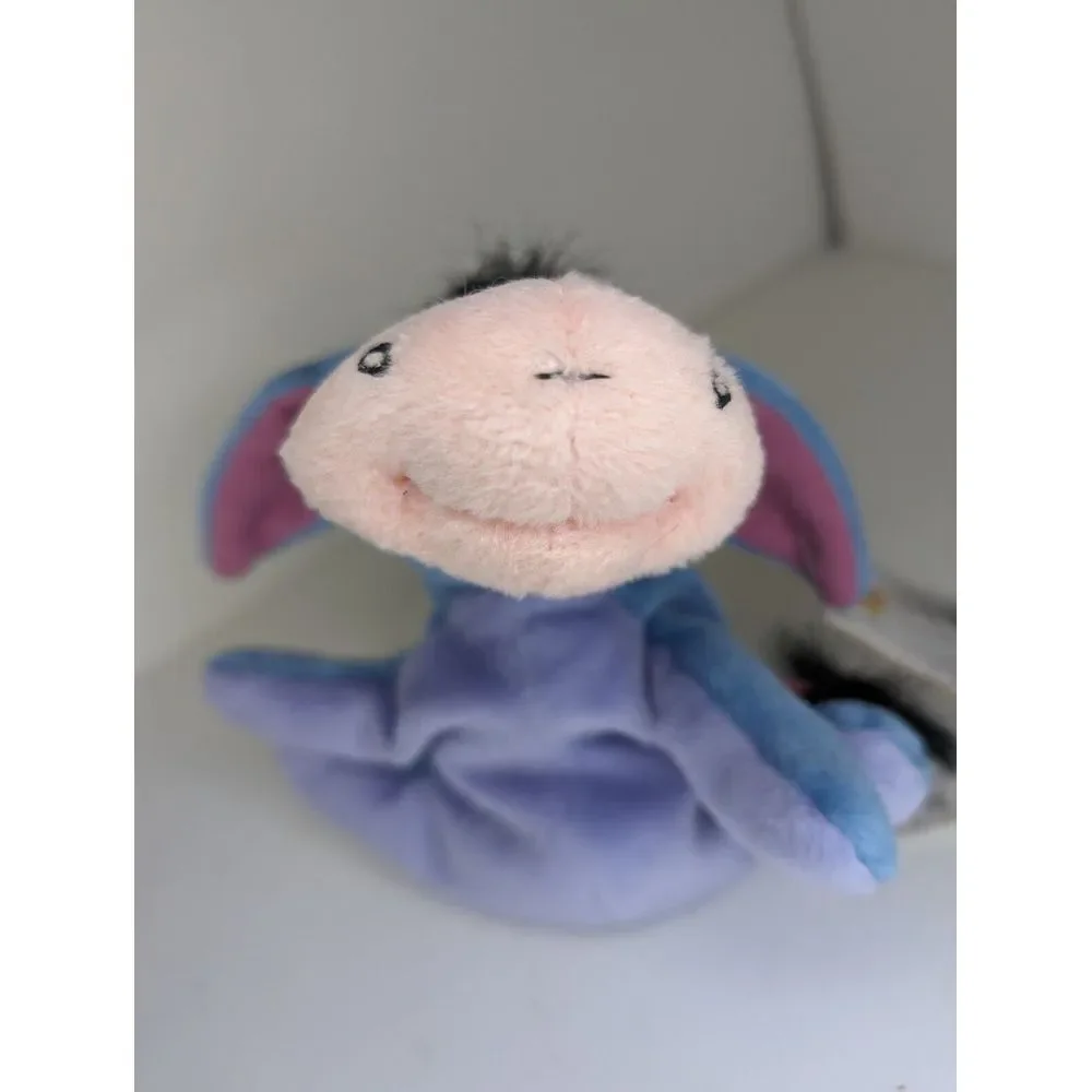 Vintage NWT Mattel Pooh Eeyore Beanbag Friend With Removable‎ Tail